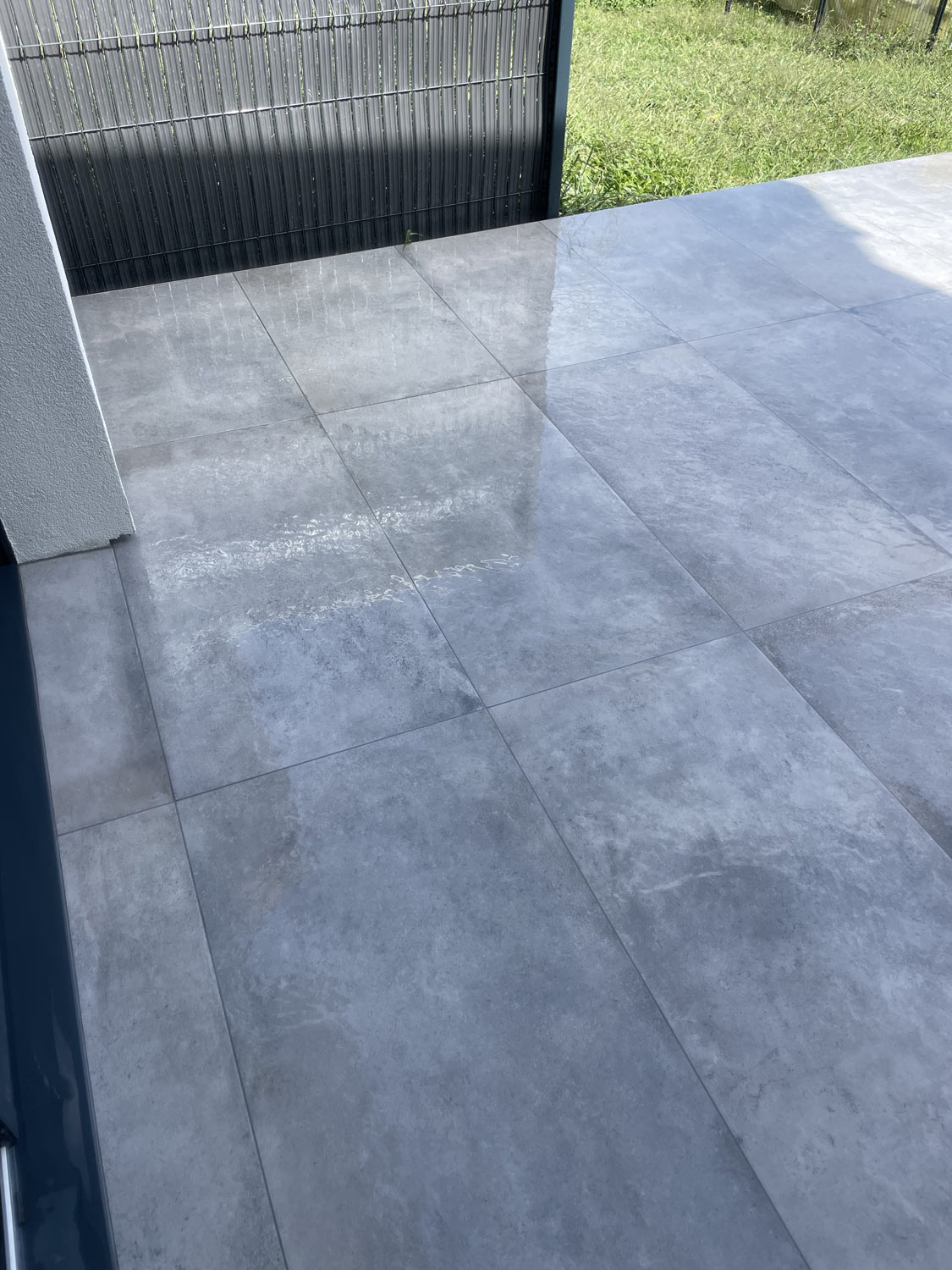 Terrassement avec dalle béton par Neolac à Annecy